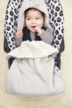 Meyco Knit Basic Voetenzak - Sand Melange -Winkel voor babyproducten 800x1200 195