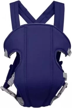 Baby Draagzak Blauw - Baby Carrier – Baby Drager Max. 15 Kg - 2 Tot 18 Maanden - Ergonomisch - Baby Draagdoek - Heupdrager - Steundrager Baby