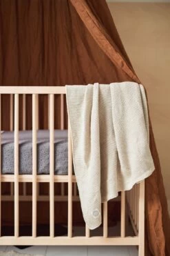 Jollein Baby Deken Ledikant 100x150cm Basic Knit - Nougat -Winkel voor babyproducten 800x1200 321
