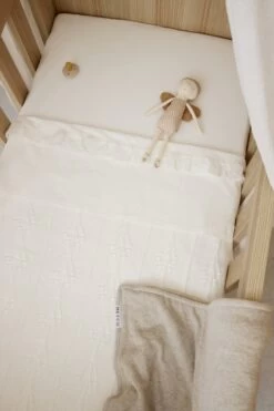 Meyco Ruffle Wieglaken - Offwhite - 75x100cm -Winkel voor babyproducten 800x1200 447