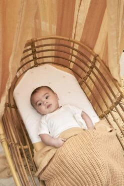 Meyco Ledikant Laken Uni 2-pack - 100x150cm - Camel/Warm Sand -Winkel voor babyproducten 800x1200 458