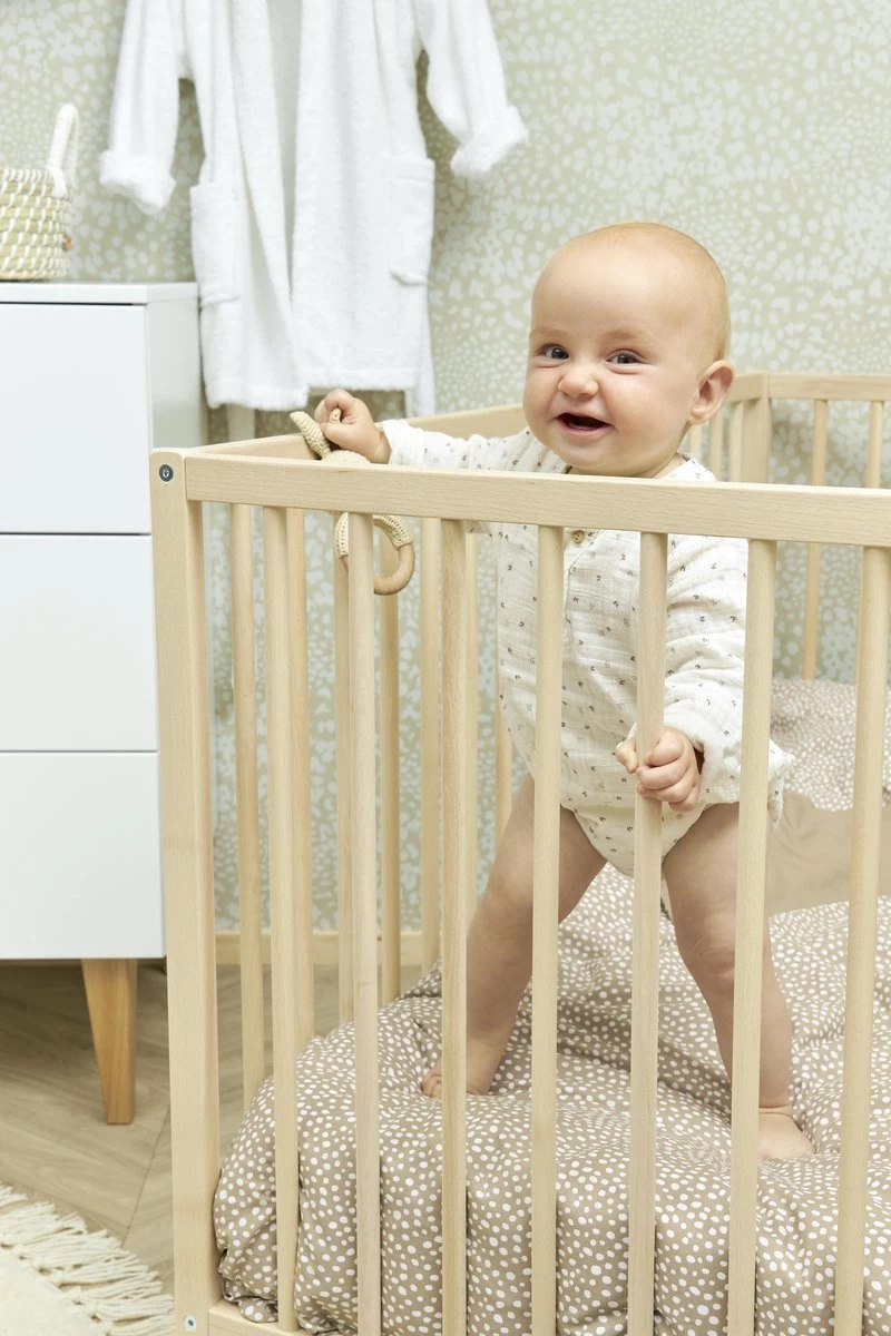 Meyco - Dekbedovertrek ledikant - Cheetah/Uni - Taupe - 100x135cm Meyco - Dekbedovertrek Ledikant - Cheetah/Uni - Taupe - 100x135cm -Winkel voor babyproducten 800x1200 479