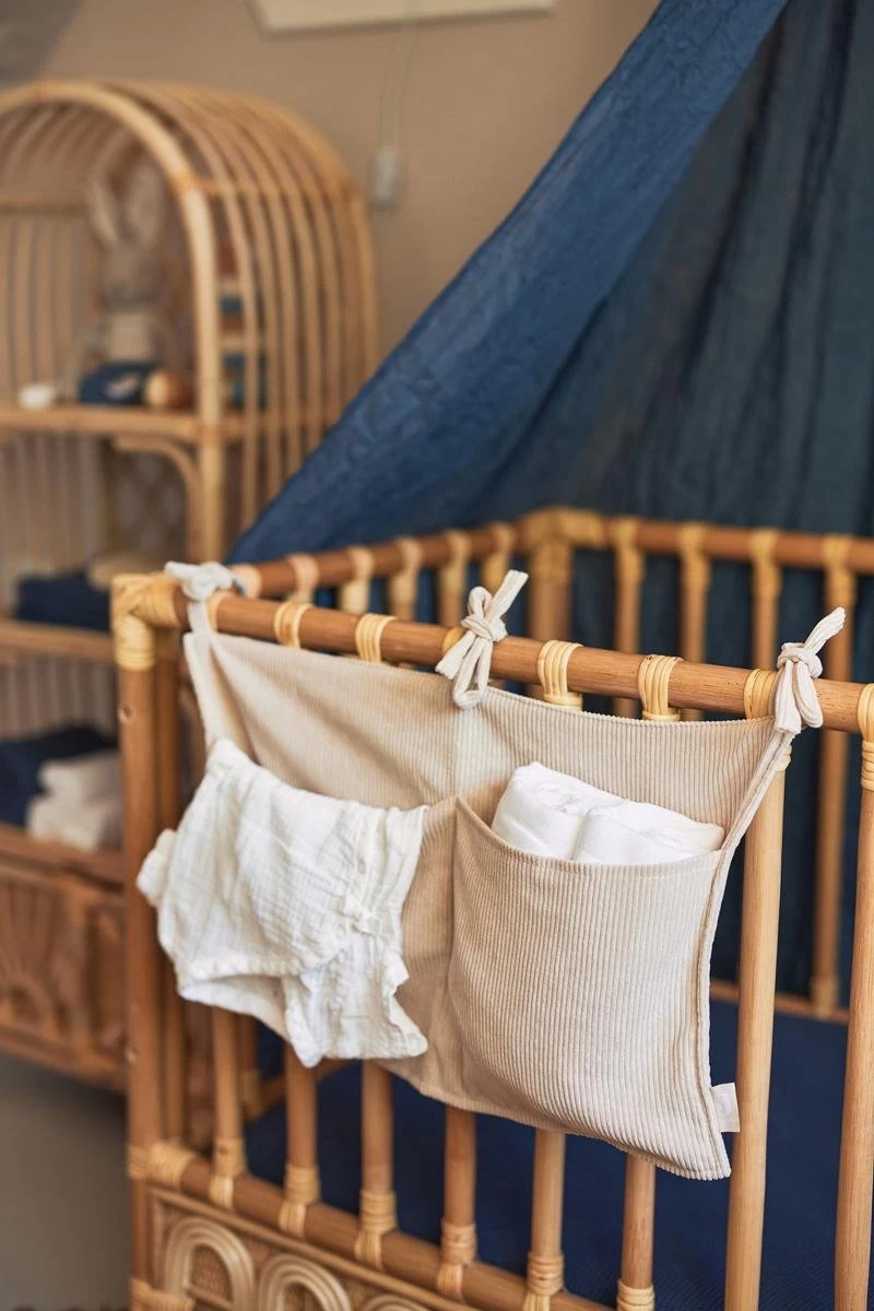 Jollein Baby Klamboe Vintage 245cm - Jeans Blue Jollein Baby Klamboe Vintage 245cm - Jeans Blue -Winkel voor babyproducten 800x1200 497