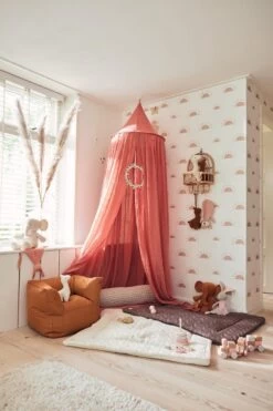 Jollein Baby Klamboe Vintage 245cm - Rosewood -Winkel voor babyproducten 800x1200 504