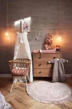 Jollein Baby Sluier Vintage Ruffle 155cm - Ivory -Winkel voor babyproducten 800x1200 508