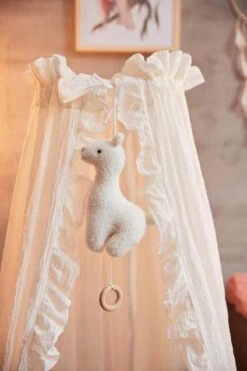 Jollein Baby Sluier Vintage Ruffle 155cm - Ivory -Winkel voor babyproducten 800x1200 509