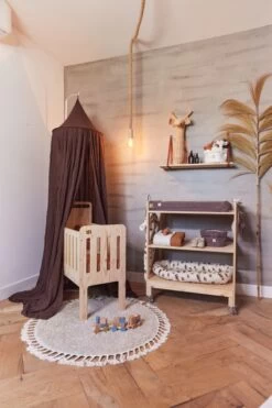 Jollein Baby Klamboe Vintage 245cm - Chestnut -Winkel voor babyproducten 800x1200 518