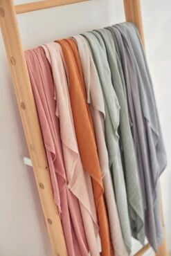 Jollein Hydrofiele Doek Small 70x70cm Bamboe Katoen - Caramel - 4 Stuks -Winkel voor babyproducten 801x1200 15