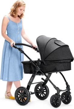 Kinderkraft Moov 3 In 1 Kinderwagen - Inclusief Autostoel - Navy -Winkel voor babyproducten 814x1200 2
