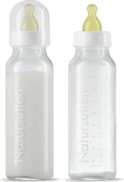 Natursutten - Glazen Drinkflessen - 240 Ml - 2 Stuks -Winkel voor babyproducten 821x1200 2