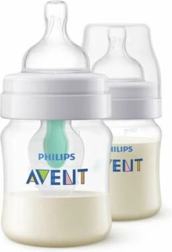 Philips Avent Anti-colic SCF810/24 - Babyfles (125 Ml) Antikrampjes Met AirFree Ventiel - 2 Stuks