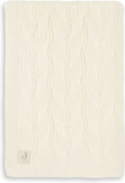 Jollein Baby Deken Wieg Spring Knit 75x100cm - Ivory