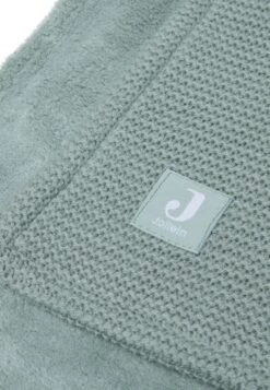 Jollein Baby Deken Ledikant 100x150cm Basic Knit Forest Green/Fleece -Winkel voor babyproducten 830x1200 82