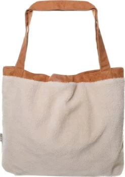 Mozz Mom Bag Teddy Suede Beige -Winkel voor babyproducten 850x1200 5