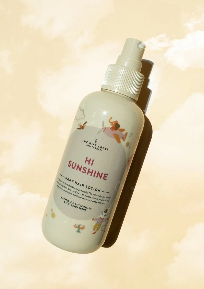 The Gift Label - Baby Hair Lotion - Hi Sunshine The Gift Label - Baby Hair Lotion - Hi Sunshine -Winkel voor babyproducten