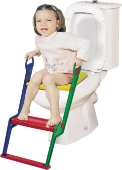 Motek® - WC Verkleiner - Wc Verkleiner Met Trapje - Toiletverkleiner - Toilettrainer - Wc Verkleiner Opvouwbaar - 2 Tot 7 Jaar - Trainer Met Opstapje -Winkel voor babyproducten 864x1200