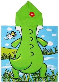 JAXY Badcape Baby - Badcape - Baby Badjas - Omslagdoek - Omslagdoek - Baby Handdoek Met Capuchon - Strandhanddoek - Badponcho - Poncho Handdoek - Microfiber - 60x90cm - Krokodil -Winkel voor babyproducten 867x1200 2