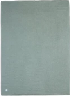 Jollein Baby Deken Ledikant 100x150cm Basic Knit Forest Green/Fleece -Winkel voor babyproducten 875x1200 9