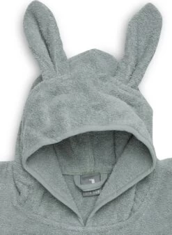 Jollein Badponcho Badstof - Ash Green -Winkel voor babyproducten 876x1200