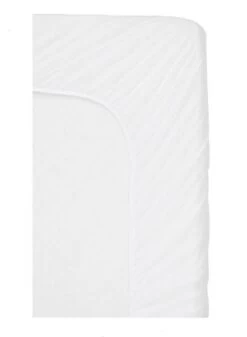 Waterdicht Matrasbeschermer-Hoeslakenbadstof-Antibacteriëel-Rondom Elastiek -Wit - Baby-Ledikant-60x120-cm -Winkel voor babyproducten 880x1200 7