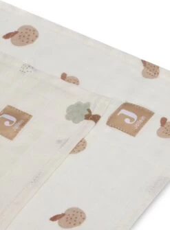 Jollein Hydrofiele Doek Large 115x115cm Farm- 2 Stuks -Winkel voor babyproducten 885x1200