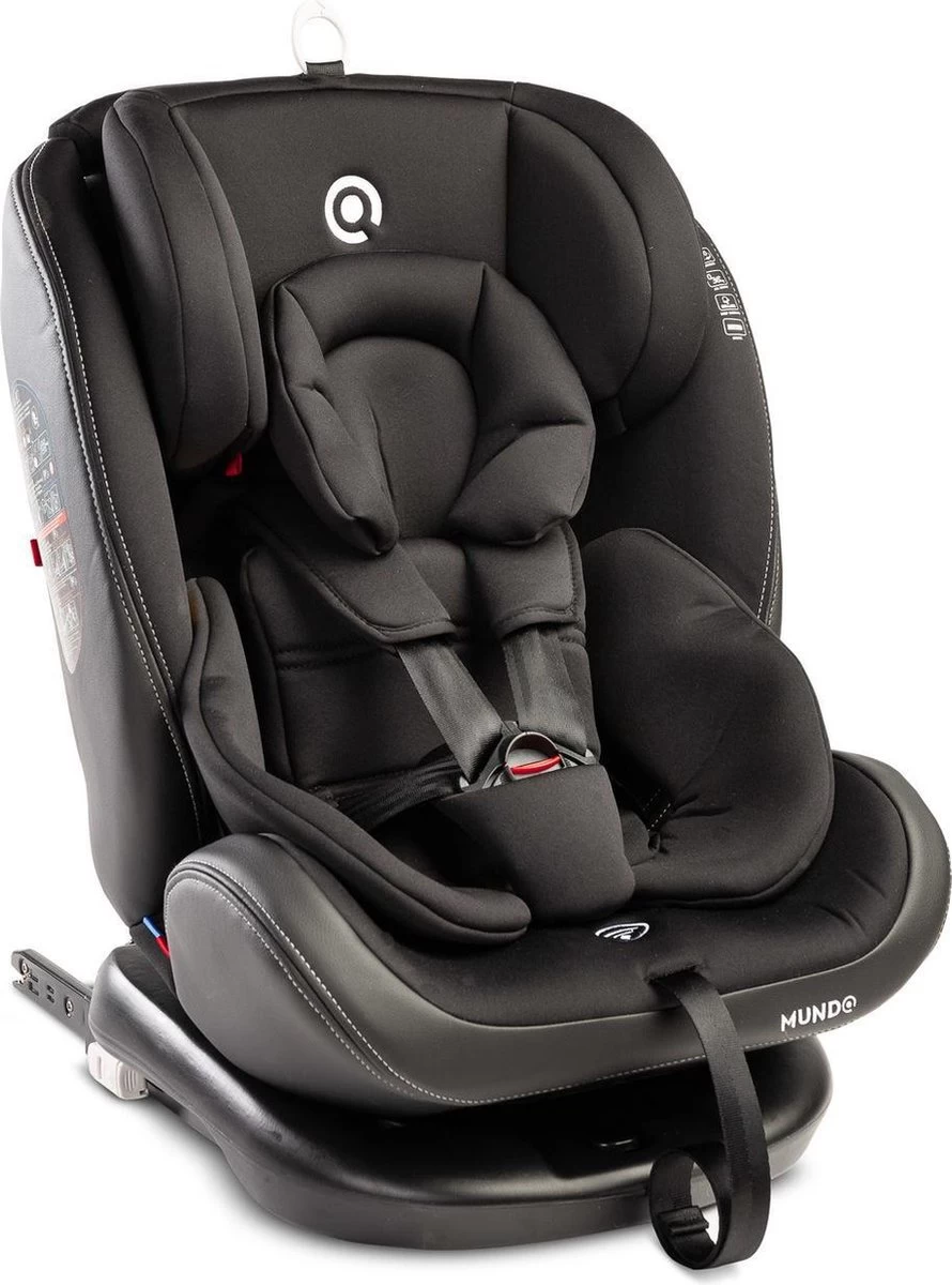 MUNDO 0-36 KG ISOFIX - 360 Graden Draaibaar Zwart MUNDO 0-36 KG ISOFIX - 360 Graden Draaibaar Zwart -Winkel voor babyproducten 890x1200 1