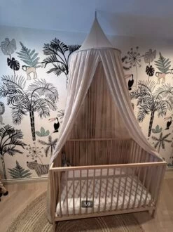 Deryan Baby Klamboe Vintage 245cm - Kinderklamboe - Hemeltje- Nougat 11 Deryan Baby Klamboe Vintage 245cm - Kinderklamboe - Hemeltje- Nougat -Winkel voor babyproducten 897x1200 10