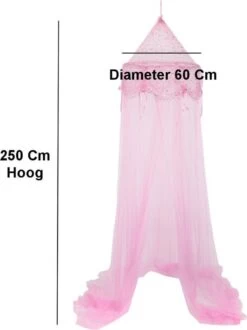 Merkloos Decopatent® Prinsessen Klamboe Kinderkamer - Klamboe Baby Kamer - Klamboe 1 Persoons - Voor Boven Bed - Roze - 60 X 60 X 250 Cm 5 Merkloos Decopatent® Prinsessen Klamboe Kinderkamer - Klamboe Baby Kamer - Klamboe 1 Persoons - Voor Boven Bed - Roze - 60 X 60 X 250 Cm -Winkel voor babyproducten 897x1200 9