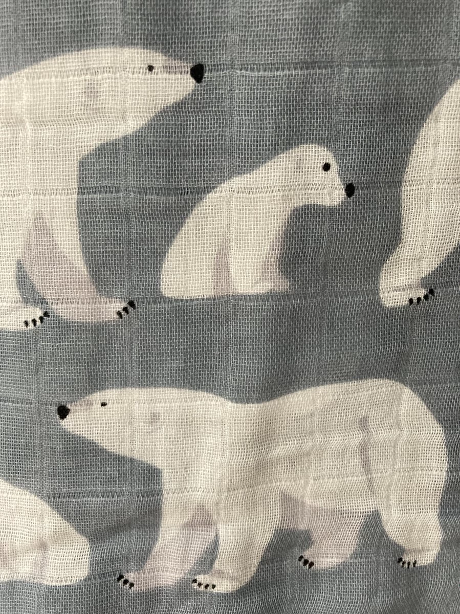 Hydrofiel Doek XL IJsbeer- Inbaker Doek- Hydrofiel Luier- Baby Bad- Kado Hydrofiel Doek XL IJsbeer- Inbaker Doek- Hydrofiel Luier- Baby Bad- Kado -Winkel voor babyproducten 899x1200 9