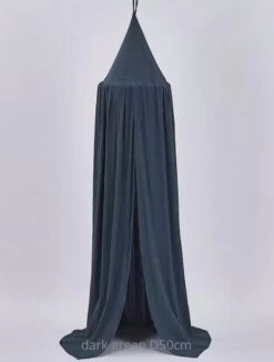 IL BAMBINI - Katoenen Klamboe Voor Babykamer - Hemeltje Voor Babybedje - Decoratie Kinderkamer - Donkergroen