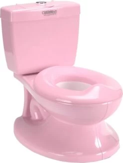 Casteleyn - Toilet Trainer - WC Potje - Plaspotje - Kinder Toilet - Met Geluid - Tot 21KG - Roze -Winkel voor babyproducten 909x1200