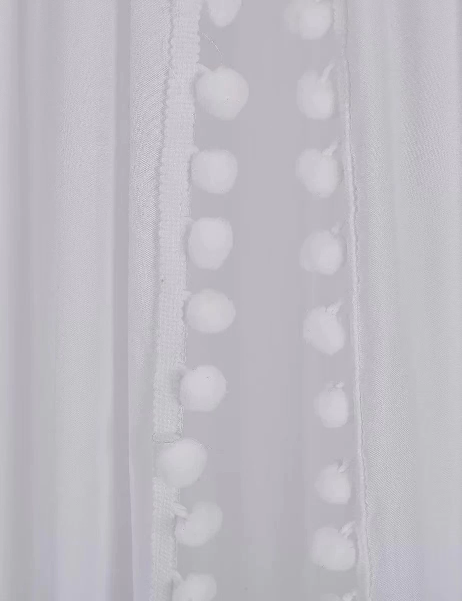 By Baboo Klamboe Baby 245cm - Wit - Katoen - Pompons By Baboo Klamboe Baby 245cm - Wit - Katoen - Pompons -Winkel voor babyproducten 923x1200 6