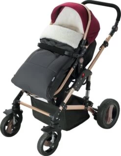 Monzana Voetenzak - Voor Kinderwagen Of Stoeltje - 93x56cm Grijs -Winkel voor babyproducten 927x1200 5