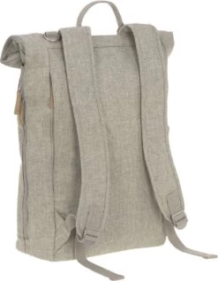 LÄSSIG Luiertas Rolltop Backpack Rugzak Incl Verschoningsmatje Choco Mélange Limited Edition -Winkel voor babyproducten 933x1200 2