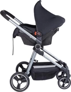 Puck Stroller 3 In 1 Max Zwart Met Frame Antra Incl Autostoel/Adapter/Mamabag -Winkel voor babyproducten 934x1200 12