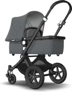 Bugaboo Cameleon 3 Plus Kinderwagen Met Stoel En Wieg - Zwart / Gemȇleerd Grijs -Winkel voor babyproducten 936x1200 3