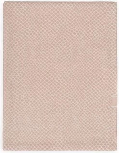 Jollein Baby Laken Wieg 75x100cm Snake - Pale Pink