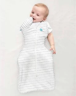 Love To Dream™ Babyslaapzak Swaddle Up™ - Inbakeren Afbouwen - Baby 4-6 Maanden - 6-8.5 Kg - All Season - Wit -Winkel voor babyproducten 952x1200 5