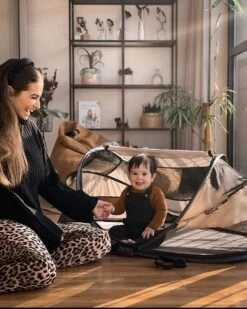 Deryan Baby Luxe Campingbedje – Inclusief Zelfopblaasbare Matras - Cream 14 Deryan Baby Luxe Campingbedje – Inclusief Zelfopblaasbare Matras - Cream -Winkel voor babyproducten 959x1200 6