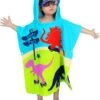 JAXY Badcape Baby - Badcape - Baby Badjas - Omslagdoek - Omslagdoek - Baby Handdoek Met Capuchon - Strandhanddoek - Badponcho - Poncho Handdoek - Microfiber - 60x90cm - Dino -Winkel voor babyproducten 961x1200 1