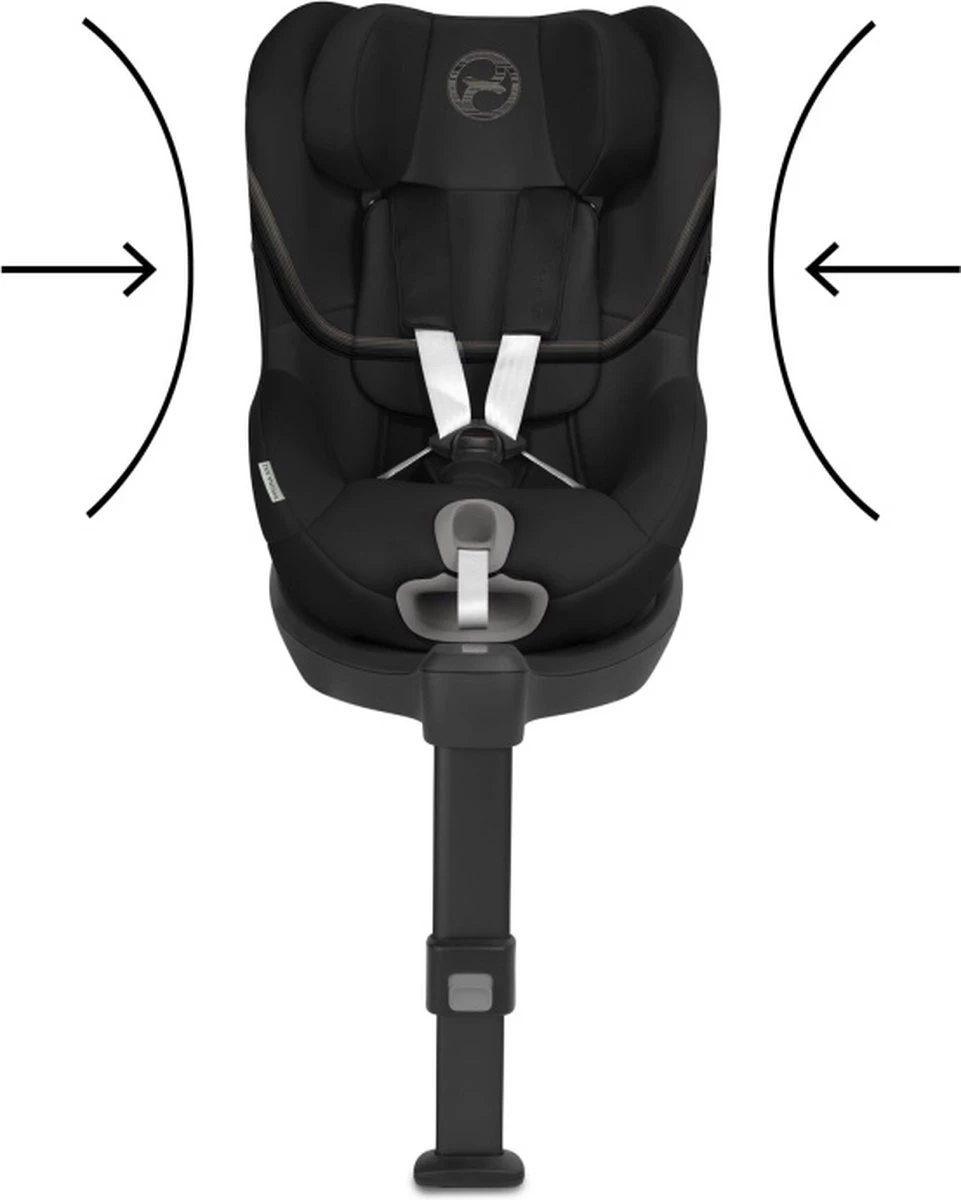 Cybex Sirona SX2 i-Size Autostoel incl. ISOFIX Base - Moon Black Cybex Sirona SX2 I-Size Autostoel Incl. ISOFIX Base - Moon Black -Winkel voor babyproducten 961x1200 3