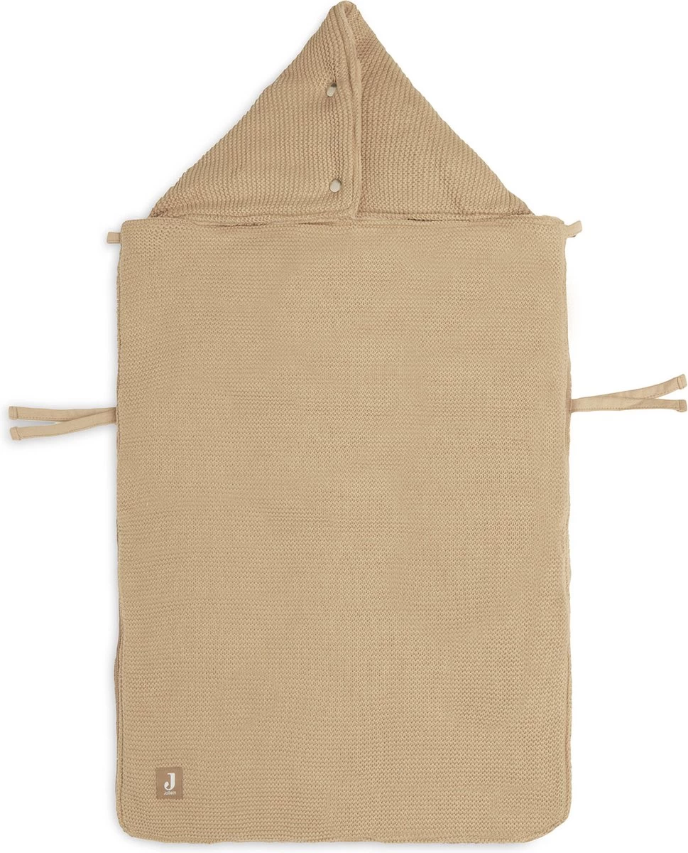 Jollein Voetenzak voor Autstoel & Kinderwagen - Basic Knit - Biscuit Jollein Voetenzak Voor Autstoel & Kinderwagen - Basic Knit - Biscuit -Winkel voor babyproducten 969x1200 5