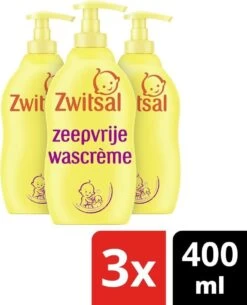 Zwitsal Baby Zeepvrije Wascrème - 3 X 400 Ml - Voordeelverpakking -Winkel voor babyproducten 971x1200 2