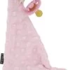 Louka Speendoekje Driehoek Minky Licht Roze - Meisje - Minky - Speenknuffel - Excl. Bibs Speen