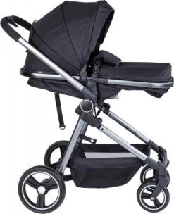Puck Stroller 3 In 1 Max Zwart Met Frame Antra Incl Autostoel/Adapter/Mamabag -Winkel voor babyproducten 975x1200 10