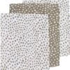 Meyco Hydrofiele Washandjes 3-pack Cheetah - Taupe -Winkel voor babyproducten 977x1200