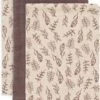 Jollein Baby Hydrofiel Washandje Meadow - Chestnut - 3 Stuks