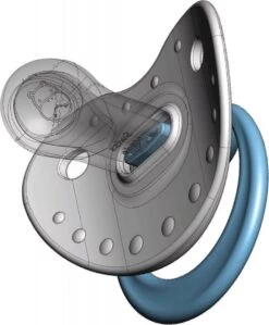 Bibi Happiness Bohemian DUO Dental Fopspeen Voordeelpack 16 Maanden Plus Blauw, Oranje -Winkel voor babyproducten 992x1200 4