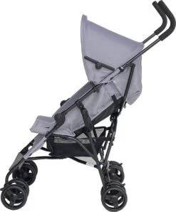 Cabino Buggy Plooibuggy Lichtgewicht Multi Standen Comfortabele Rugleuning & Tot 22 Kg Stone Grey -Winkel voor babyproducten 993x1200 3