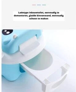 Merkloos Plaspotje Koe | Plaspotje Kind | Potje Peuter | Potje Met Deksel | WC Potje Peuter | WC Verkleiner | Opstapje | Blauw -Winkel voor babyproducten 994x1200 3